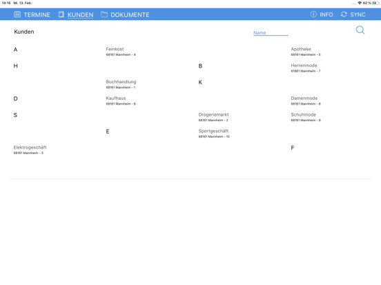 i42 SalesApp app screenshot 2