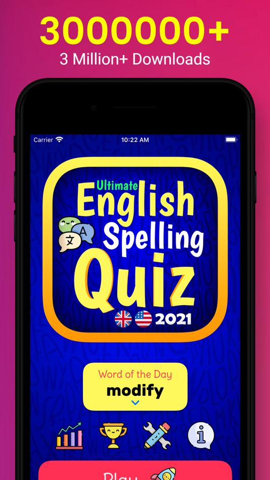 Ultimate English Spelling Quiz - 2023.02 - (iOS)