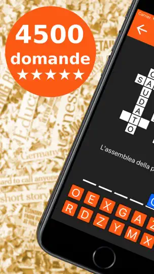 Скриншот Cruciverba (Italiano) на iPhone 1