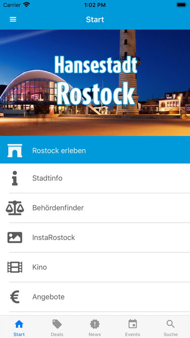 Rostock Cityguide Screenshot 2 - AppWisp.com Rostock Cityguide Screenshot 2 - AppWisp.com