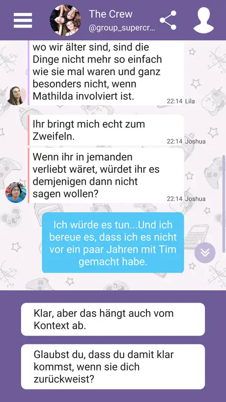 Hey Love Tim: Krimi fake Chat