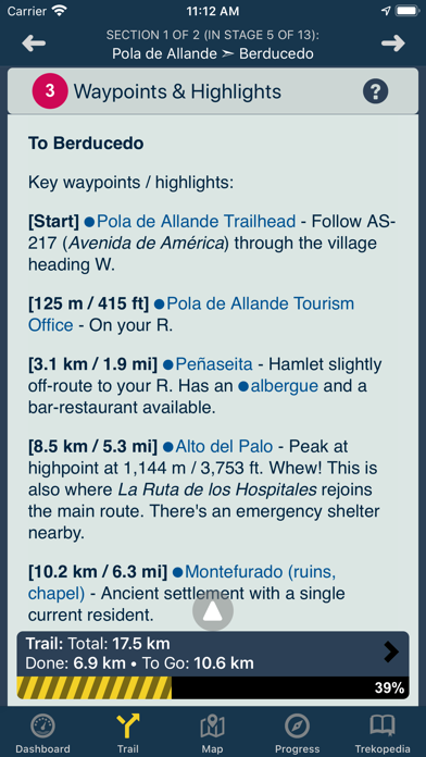 TrekRight: Camino Primitivo Screenshot
