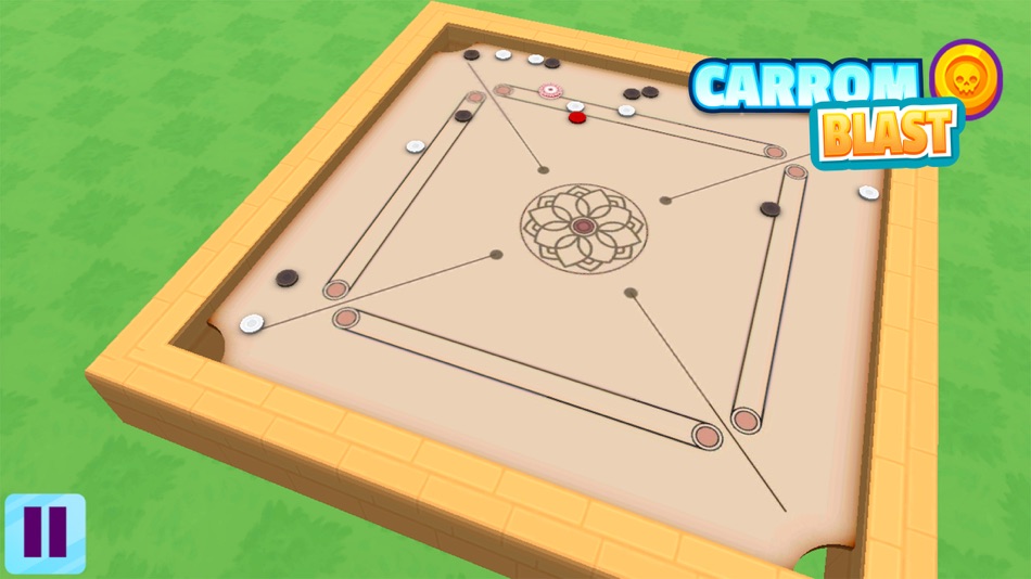 #1. Carrom Blast 3D (iOS) By: Sebastin Michael
