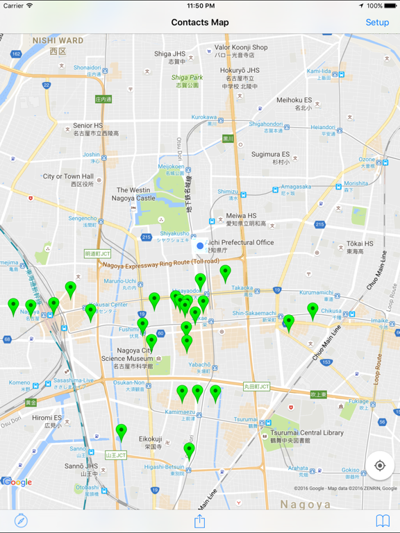 Screenshot #4 pour Contacts-Map