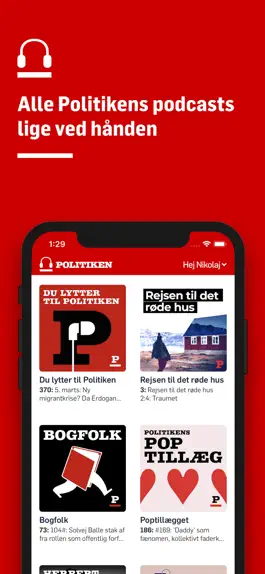 Game screenshot Politiken Podcast mod apk