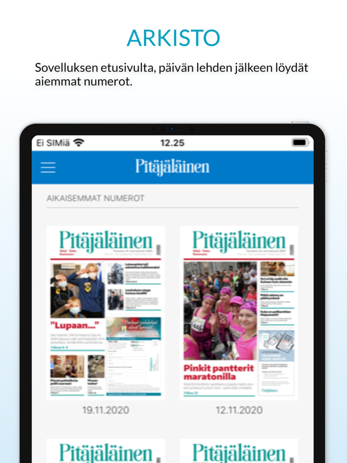 Pitäjäläinen päivän lehti