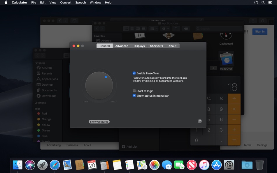 #4. HazeOver • Distraction Dimmer™ (macOS) Av: Maxim Ananov