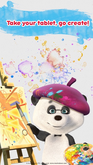 Masha and the Bear: Art Games Screenshot