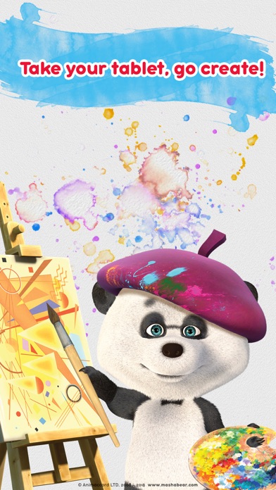 Masha and the Bear: Art Games screenshot 4