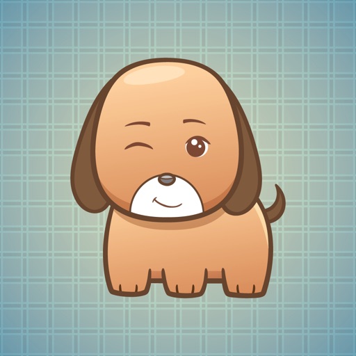 Sticker Me Cute Puppy icon