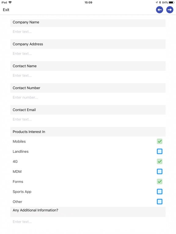 Screenshot #5 pour Active Forms