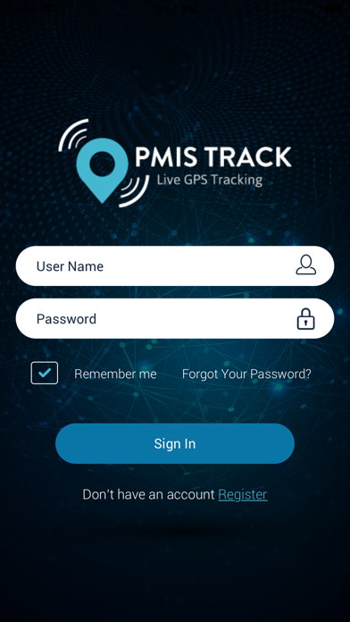 PMISTrack Screenshot