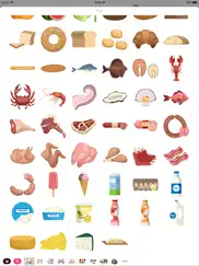 all foods stickers айпад изображения 2