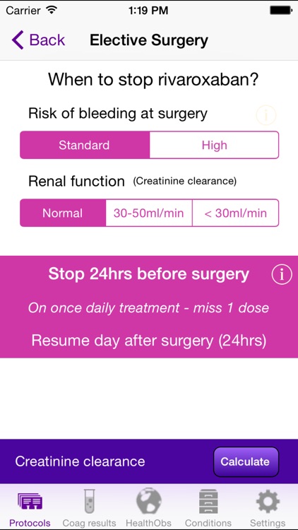 Managing Rivaroxaban screenshot-3