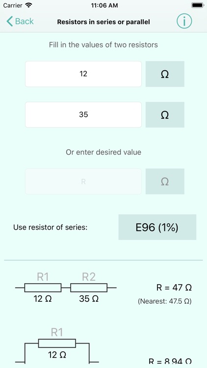 Color & SMD Code Calculator screenshot-8