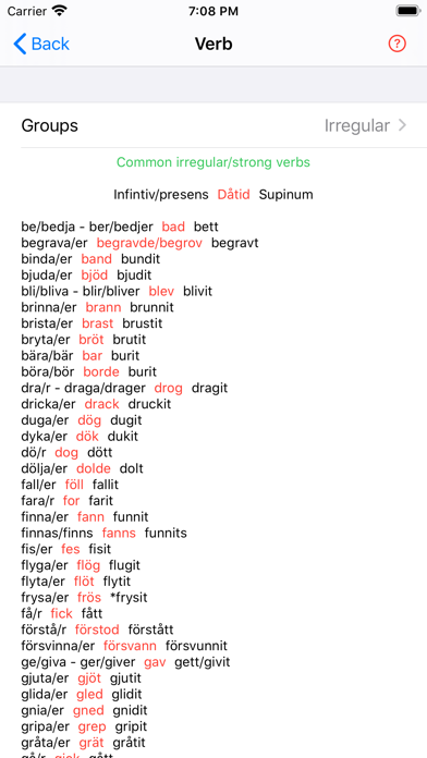 gramSV - Swedish Grammarのおすすめ画像4