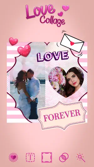 Love Pic - Photo Collage Maker screenshot 1