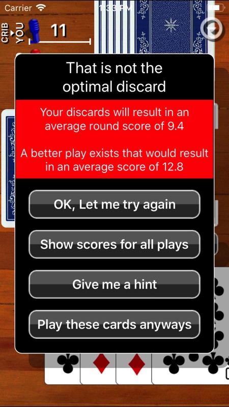 Cribbage Classic screenshot 3