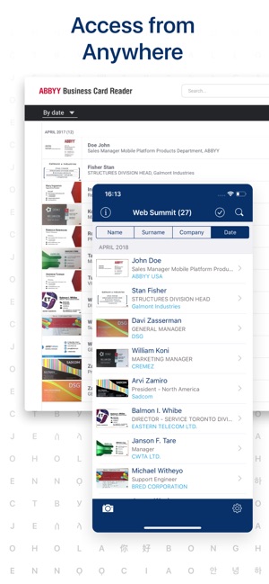 business card storage app for mac