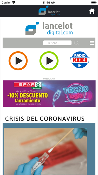Lancelot Medios Screenshot