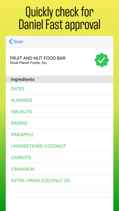 Daniel Fast screenshot 2