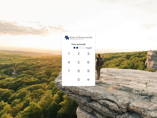 Bank of Richmondville iPad screenshot 2 - Finance app