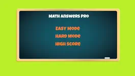 Game screenshot Math Answers Pro Study Drills mod apk