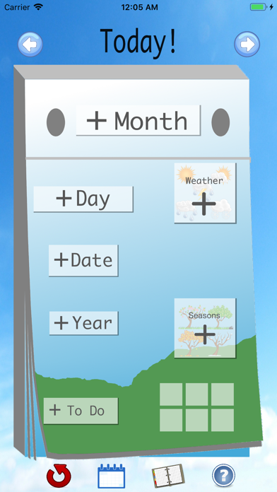 Screenshot #1 pour Kids' Calendar