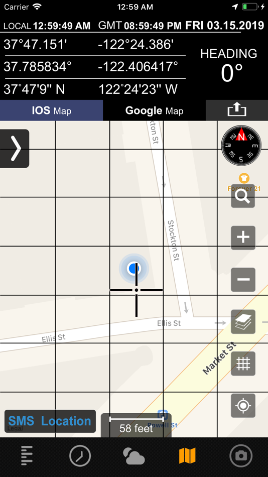 #4. Compass 54 Pro (iOS) 由: Elen Bekzadyan