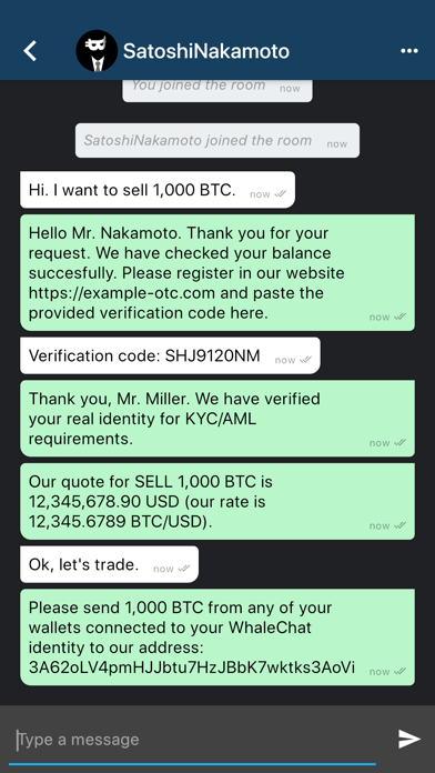 WhaleChat Messenger screenshot 4