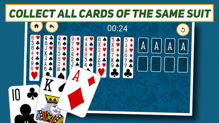 FreeCell Solitaire: Classic.