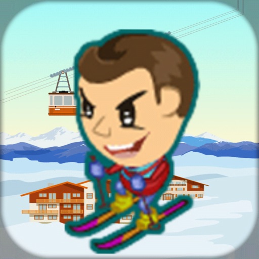 Snowboard Party Zigzag icon