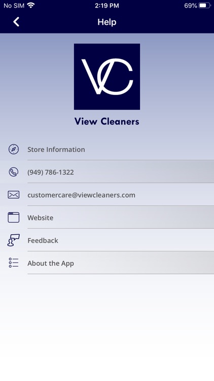 View Cleaners screenshot-3