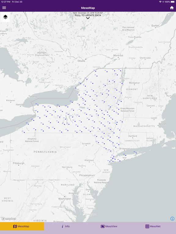 NYSMesonet iPad screenshot 2 - Weather app