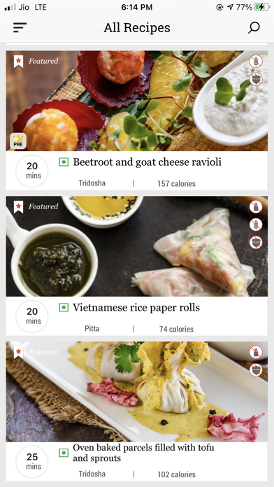 Ananda Cuisine Screenshot