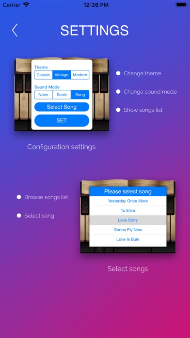 Screenshot #2 pour Piano Keyboard - Typing Music