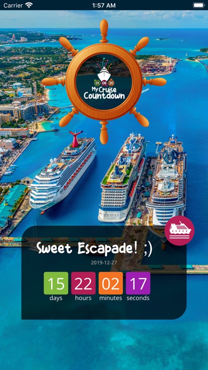 My Cruise Countdown