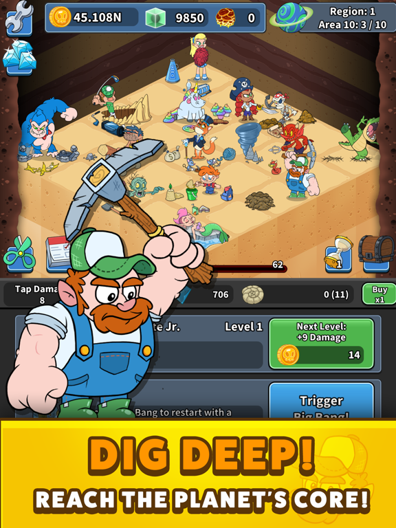 Screenshot #5 pour Tap Tap Dig 2