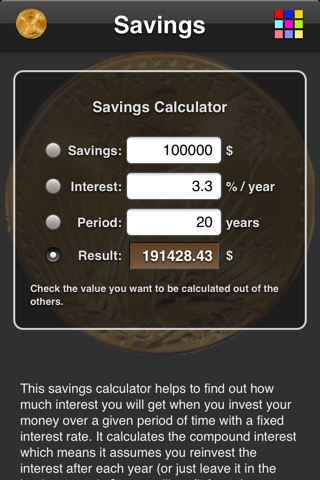 Savings Calculatorのおすすめ画像4