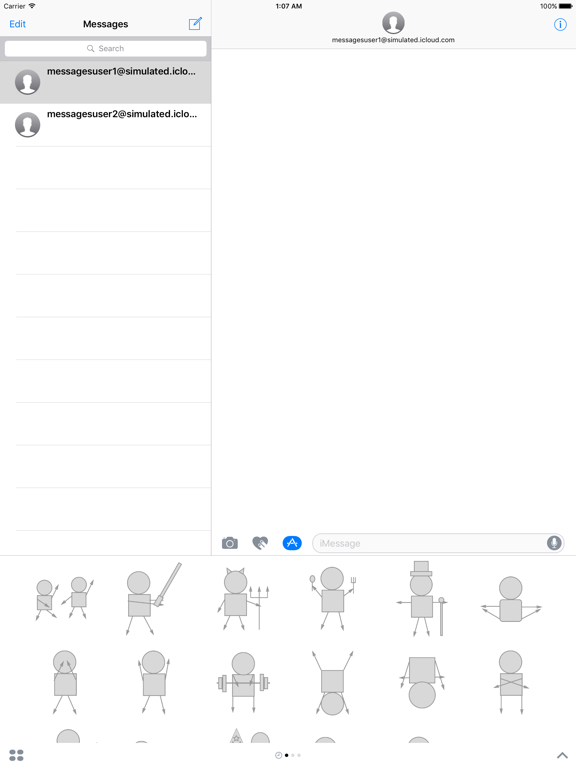 Screenshot #4 pour Stick Man Sticker Pack