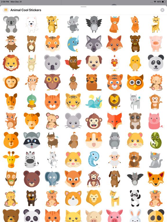 Screenshot #5 pour Animal Kids Stickers