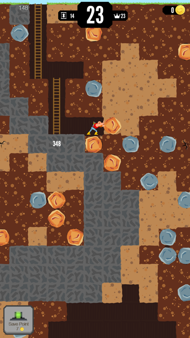 Gold Digger FRVR - Deep Mining Screenshot