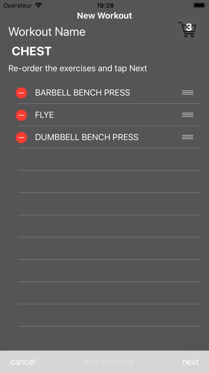 SRFG Simple Workout Tracker screenshot-3