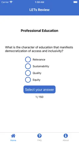 Game screenshot LET Professional Education apk