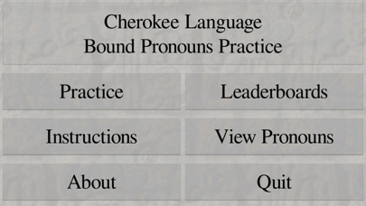 Screenshot #1 pour Cherokee Bound Pronouns