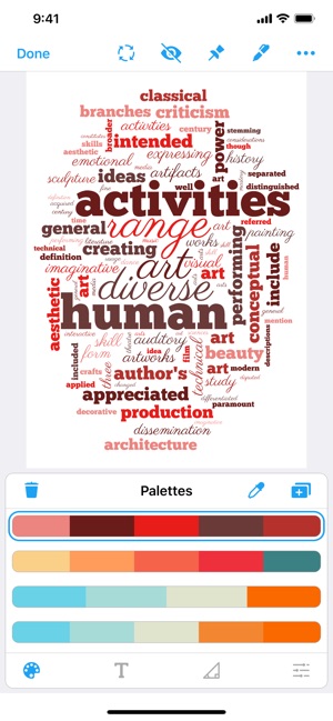 Wordsalad - Smart Word Clouds(圖2)-速報App