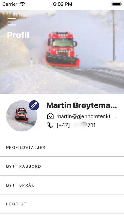 Brøytekart (Sjåfør) screenshot-4