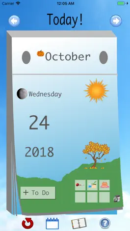 Game screenshot Kids' Calendar apk