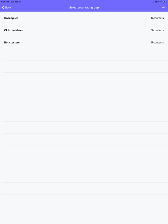 Screenshot #5 pour TextBlast Bulk SMS