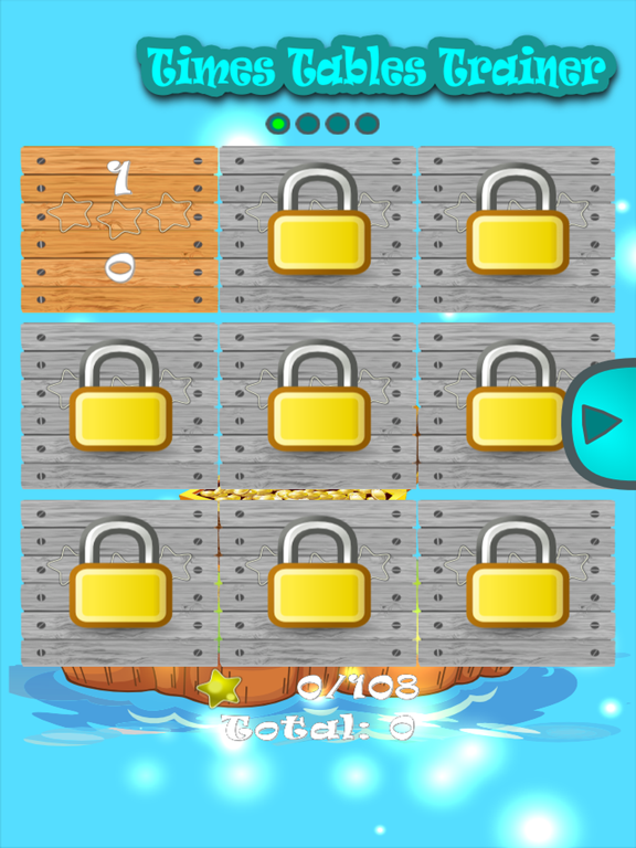 Times Tables Math Trainer UN iPad screenshot